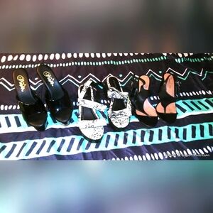 Pleaser platform heels size 7 & W/ 2 Bonus PairsSize 7 Heels See Pics Lot Of 3